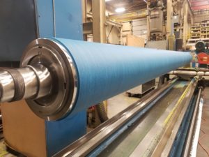 Mill Roll NCCM® N2 sendo Retificado